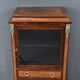 Rosewood and rosewood marquetry display cabinet, Louis XVI style – first part of the 20th century