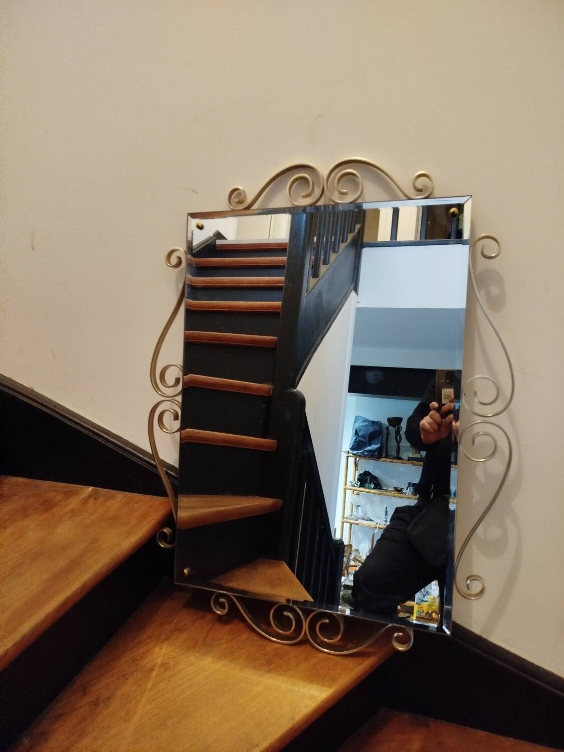 moustache mirror, 1950s