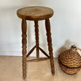 high tripod stool