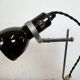 Vintage Black Bakelite Table Lamp , 1970s