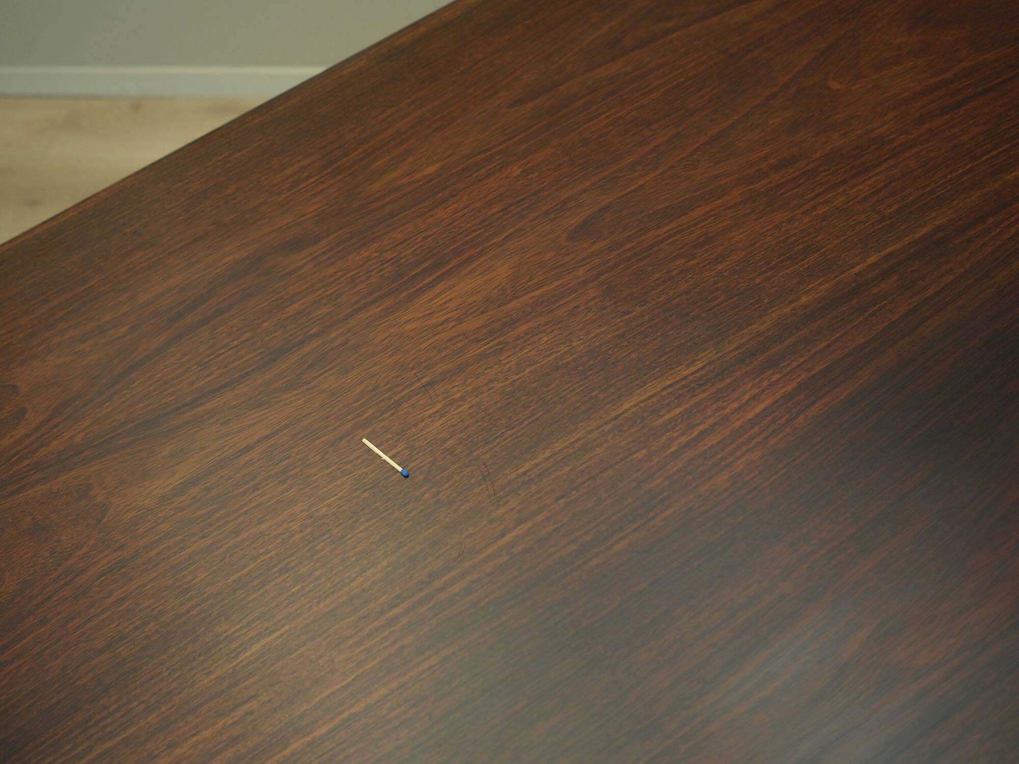 Walnut desk, Danish design, 1960s, production: Denmark