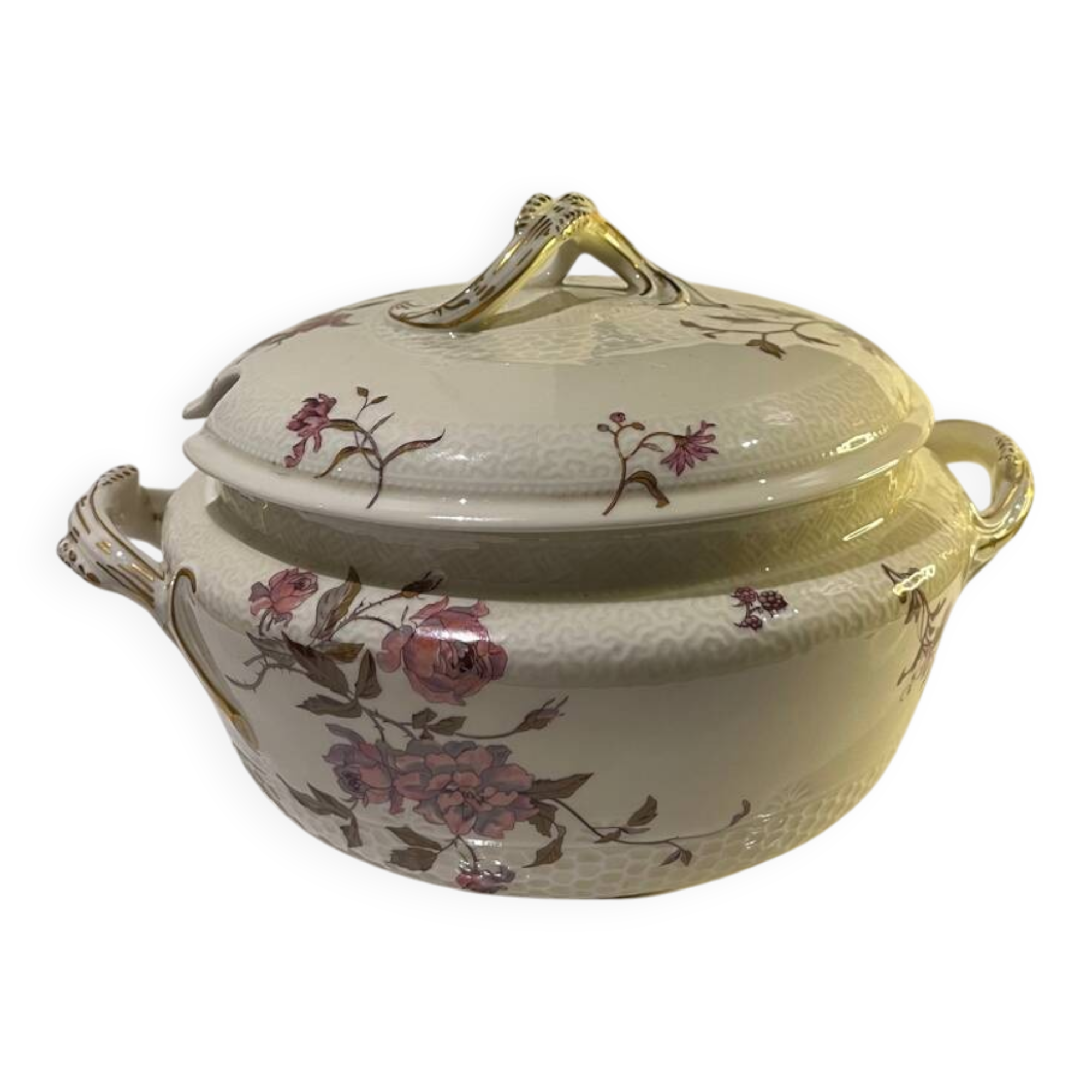 Soupière Art Nouveau Majorelle Nancy