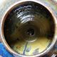 Small vintage/antique vase, very fine stoneware, flamed glaze, signature art ceramic