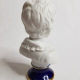 Porcelain biscuit busts, child, Alexandre Brongniart after Houdon