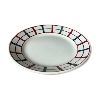 Lou Basquez St Amand art deco flat serving plates