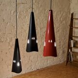 Vintage perforated metal suspensions