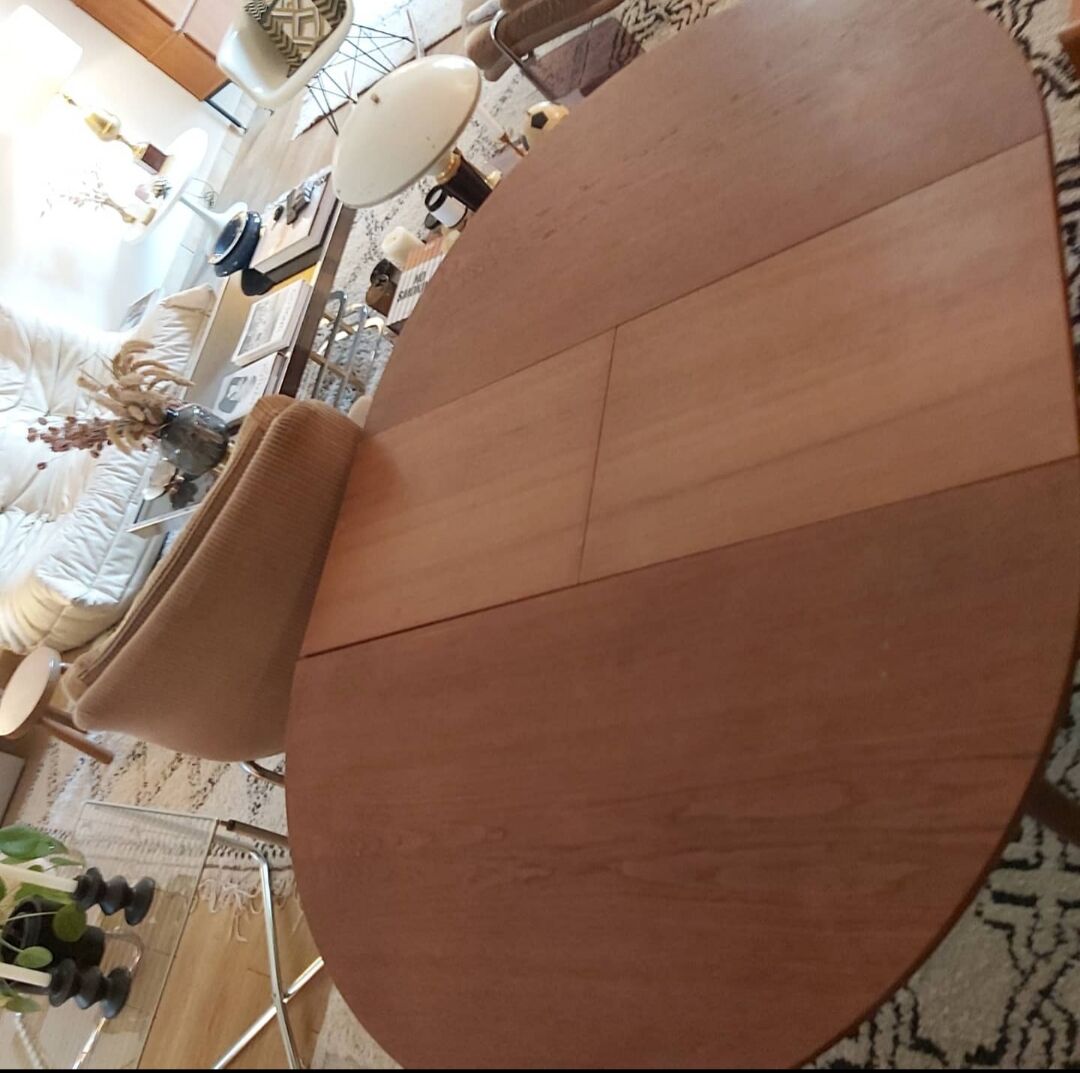 Danish LB 1960s butterfly extension table