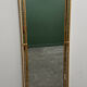 Gilt faux-bamboo wall mirror, Italy, 1970s.