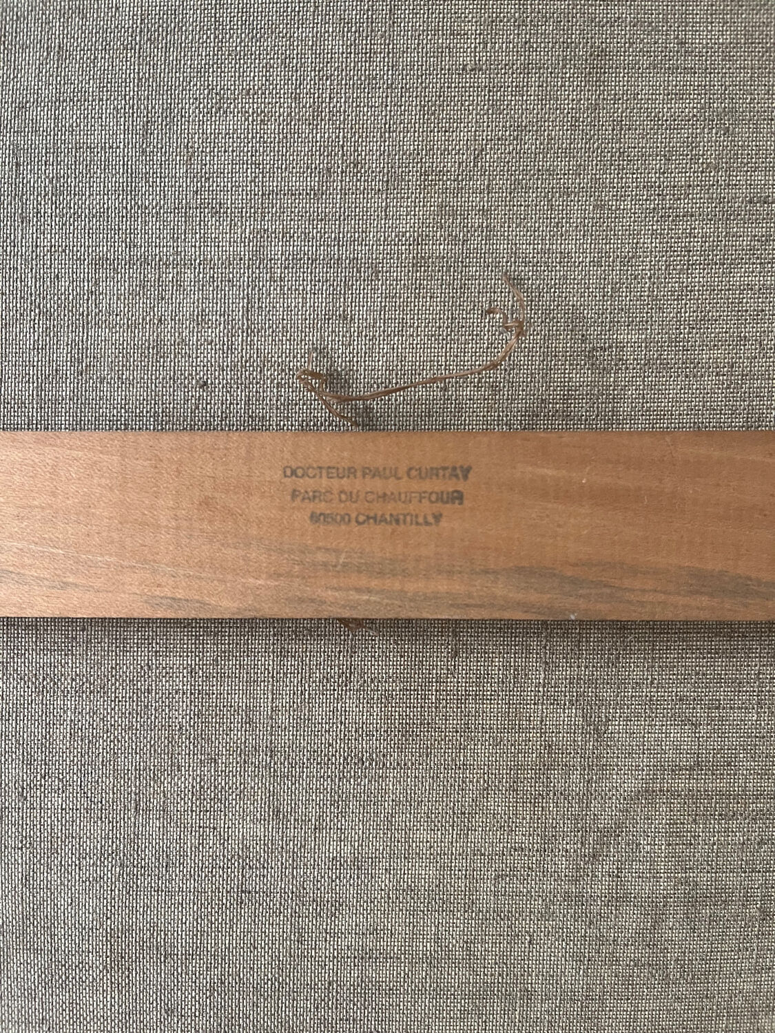 Street scene, oil on canvas, signed 1958