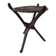 Wooden African Side Table