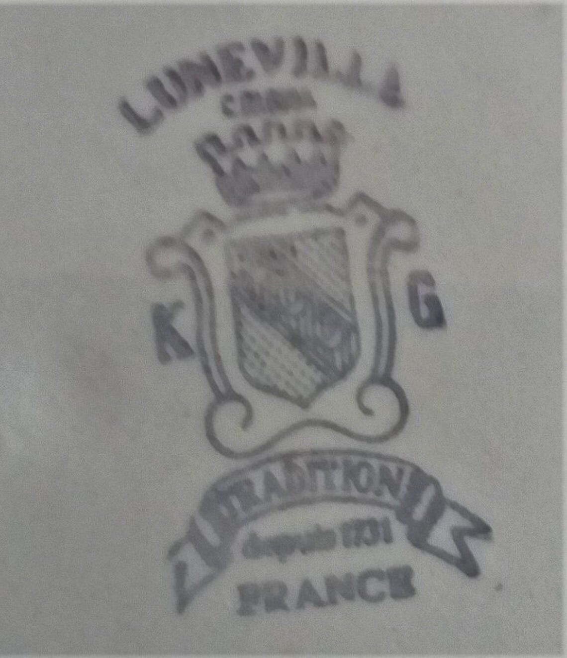 Coffee service Lunéville K.G-Coffee cups-dessert plates-Coffee maker