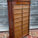 Mahogany cardboard furniture of  Louis Philippe XIX century