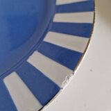 Set of 6 dessert plates, Fox trott model, Sarreguemines factory
