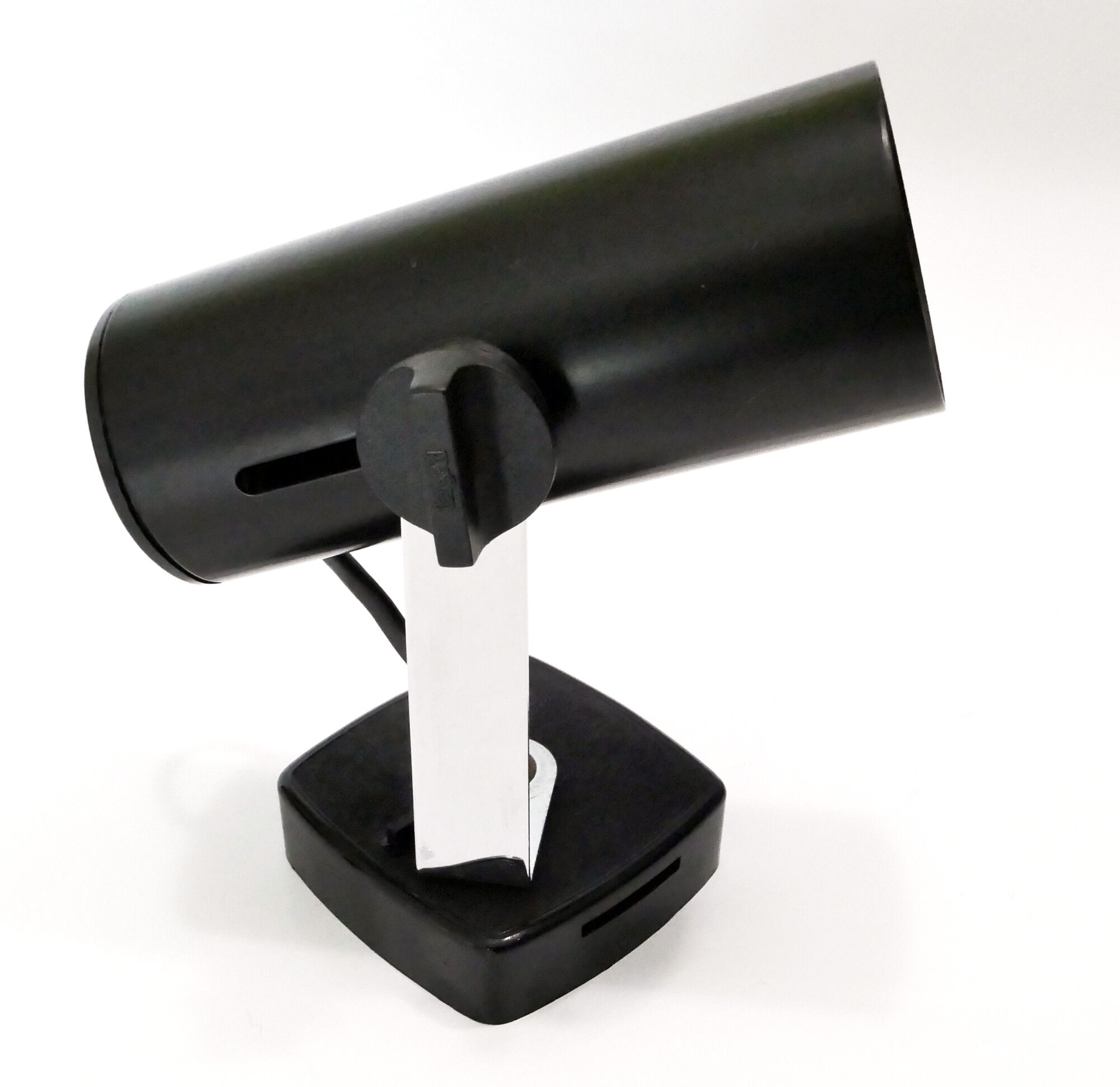 Wall lamp Targetti Sankey Italy 1970's Black