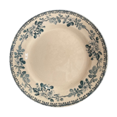 Iron earth plate, early 20th century. Model Guadaloupe by Debray