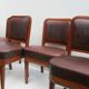 Lot of 5 Marine leather chairs ship Chair