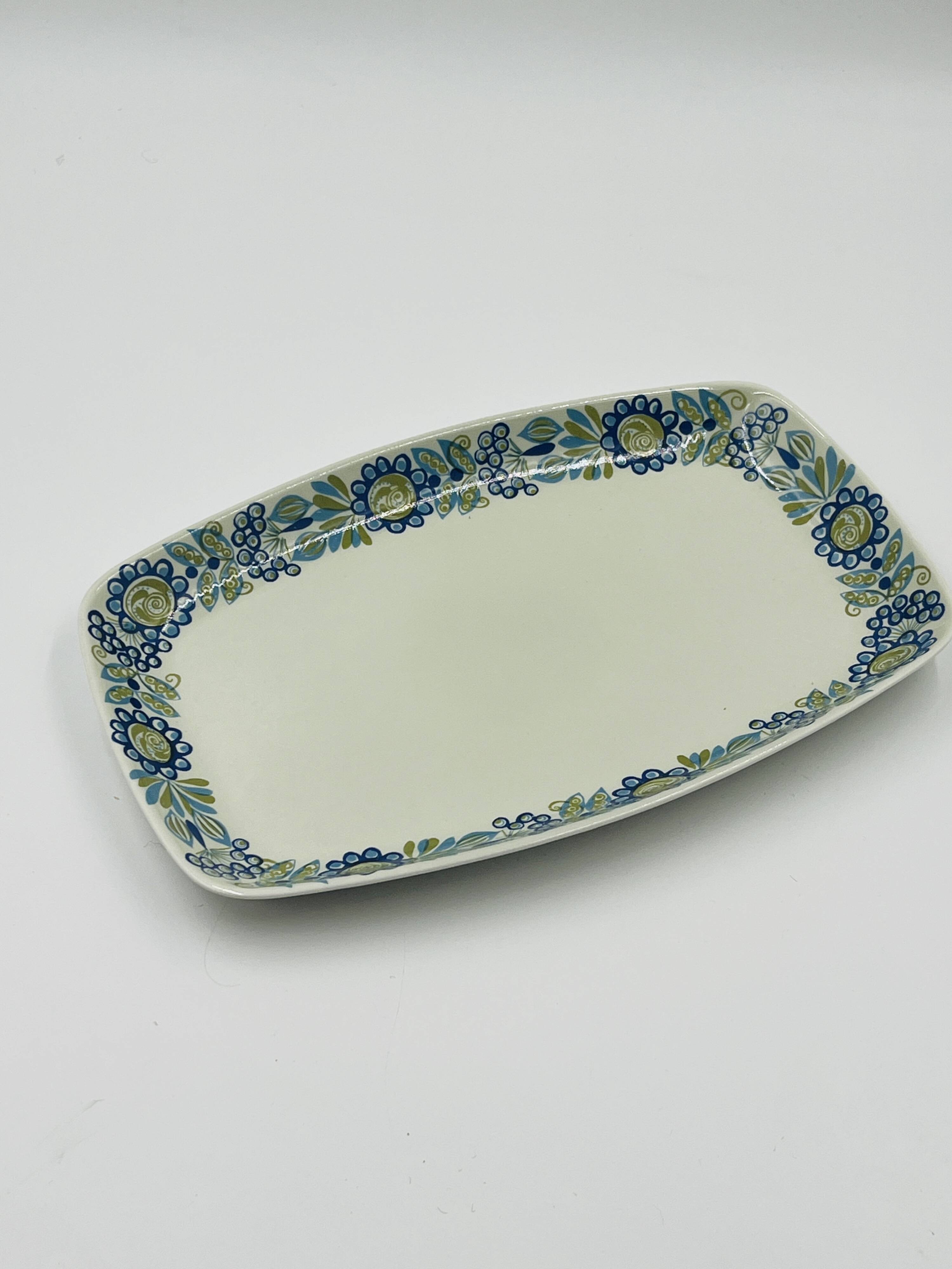 Plat "Tor Viking" Figgjo Norvège – Design 70s