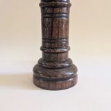 Wooden lamp base - height 30 cm