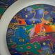 6 SO FRENCH designer plates, Galion decor