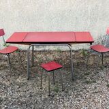 Red Formica set