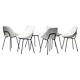 Six Shell Chairs by Pierre Guariche