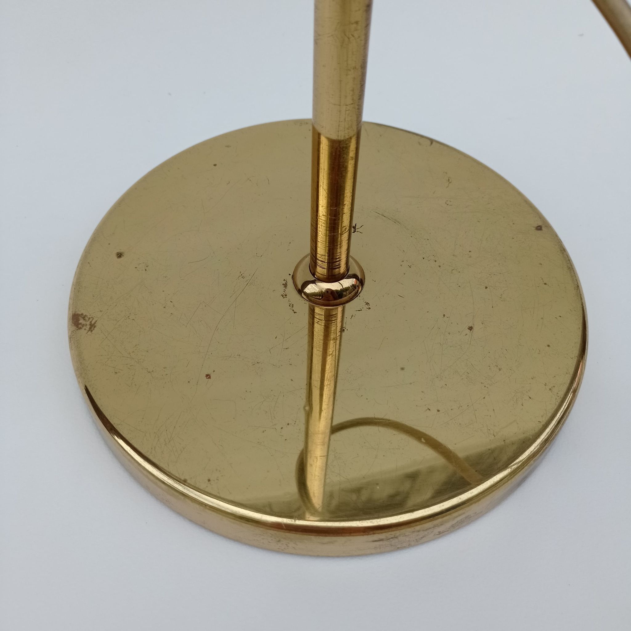 Brass desk lamp from the 70's