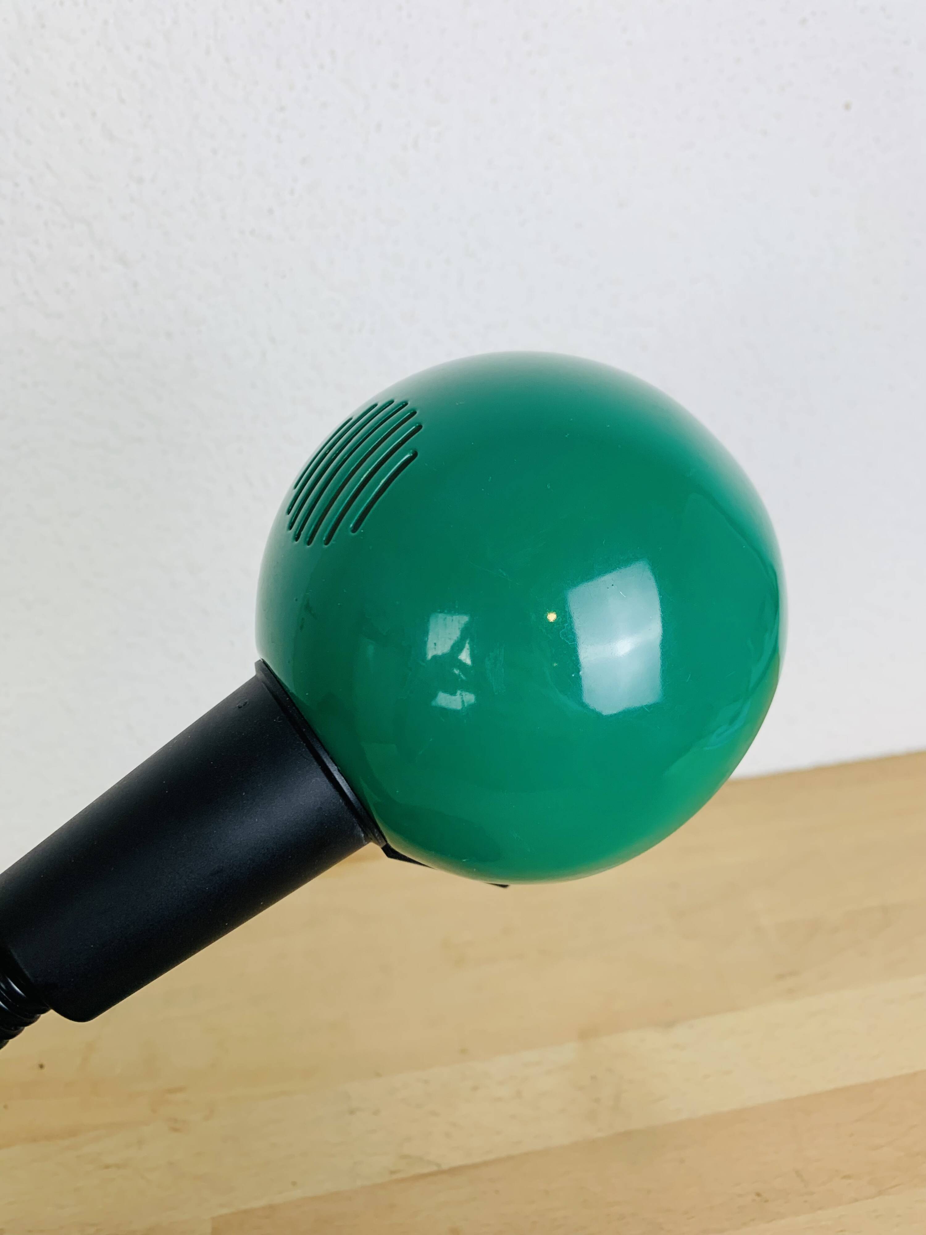 Lampe de bureau vintage métal vert