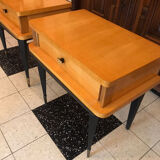 Vintage formica bedside tables