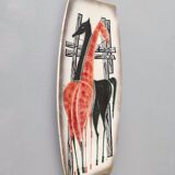 Vintage ceramic centerpiece / catchall / decorative piece by petucco & tolio, italy