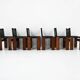 Set de 6 chaises Monk par Afra & Tobia Scarpa pour Molteni, années 1970
