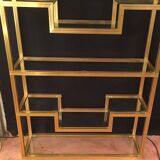 Golden brass floor Pierre Vandel, Paris circa 70