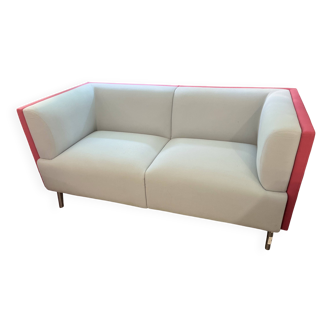 3-seater sofa: backrest connection