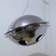 Vintage 'Vog' hanging steel lamp design by AZ Pavia, ITALY 1970s