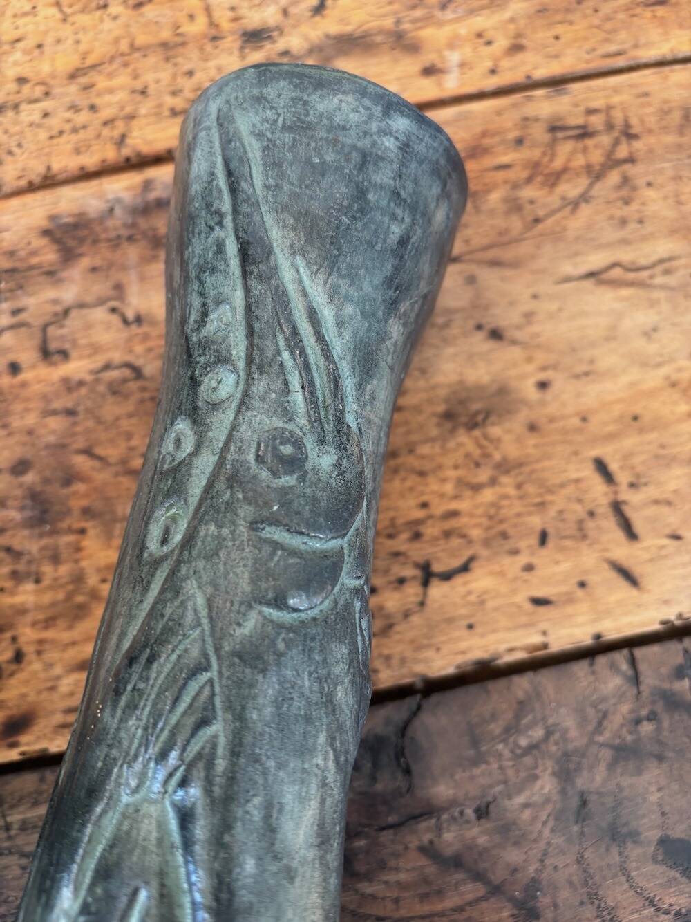 Duo de vases brutalistes dans le style de Ballesti