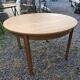 Scandinavian extendable oak table from the 1960s (butterfly extension)