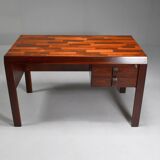 Rosewood desk by Jean Gillon for Italma. Brazil 1970's