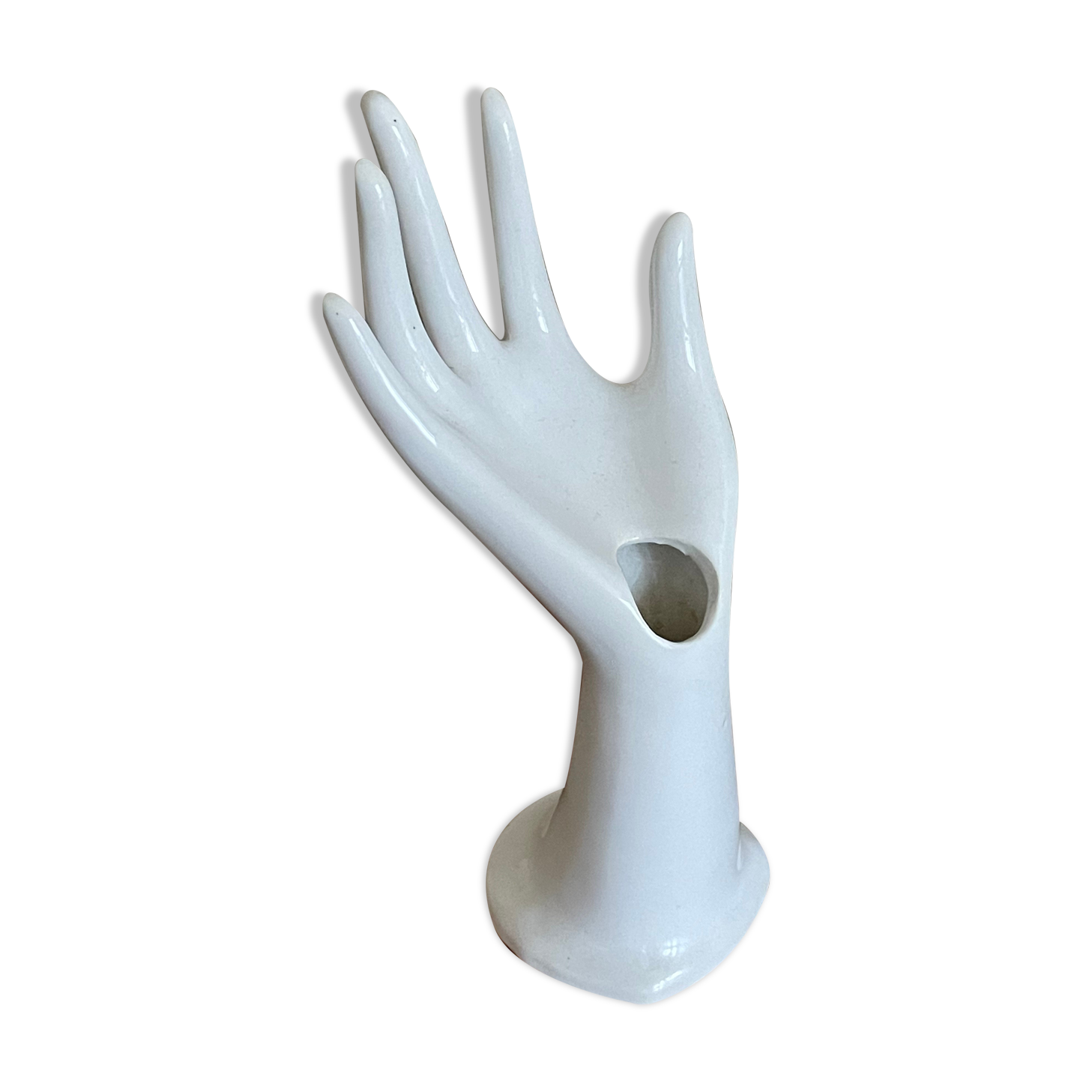Ceramic hand baguier