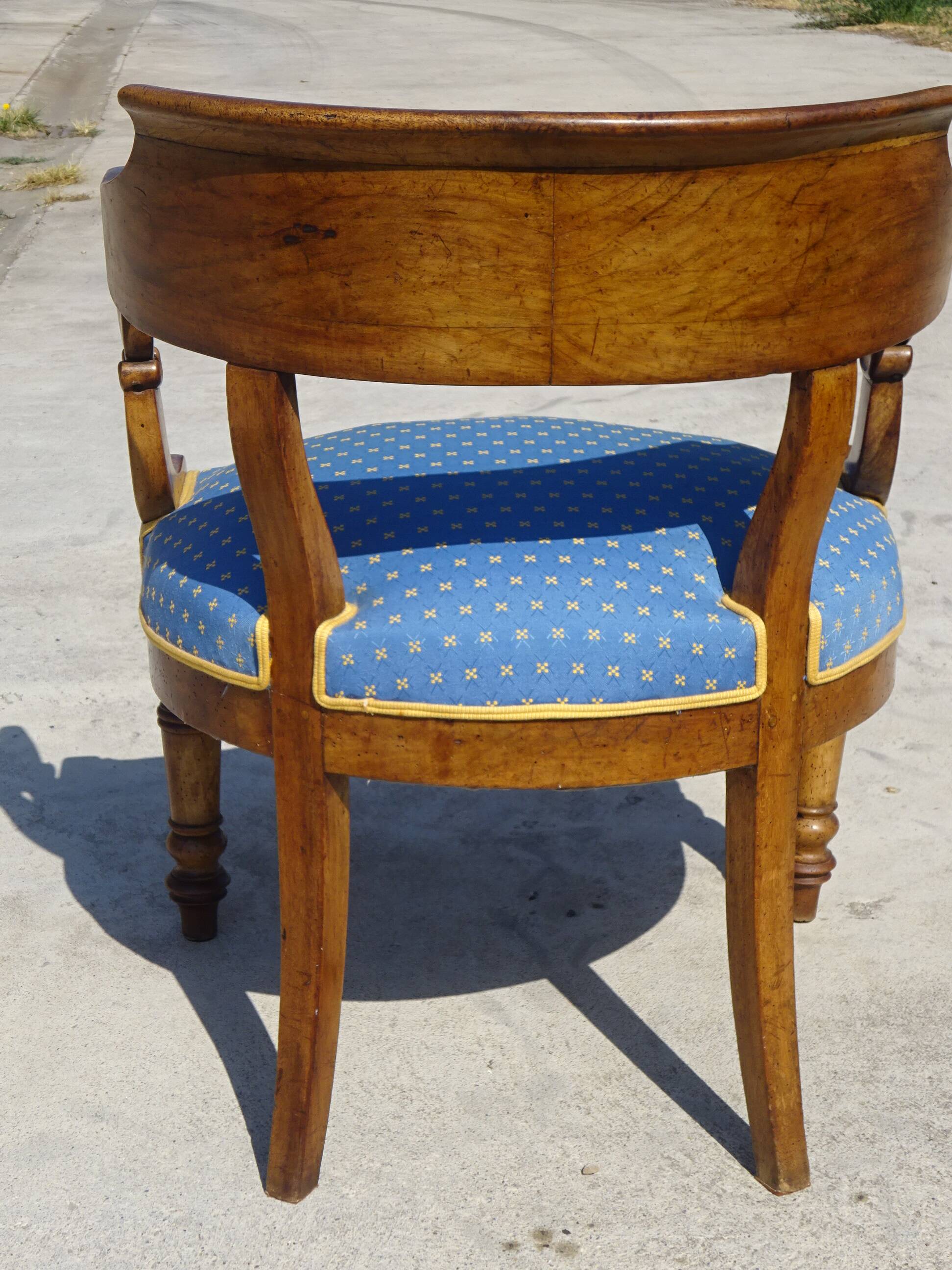 Ancien fauteuil gondole