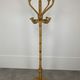 Rattan parrot coat rack and chic jungle style brass