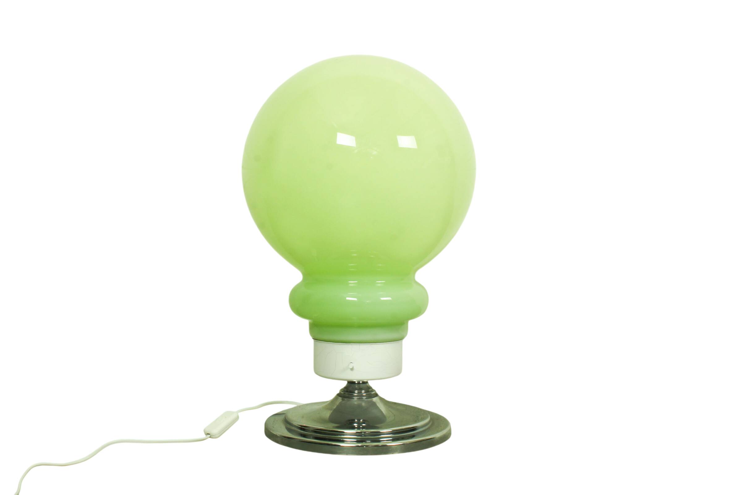 Large Italian Space Age Murano Style Glass Table Lamp (57 cm)