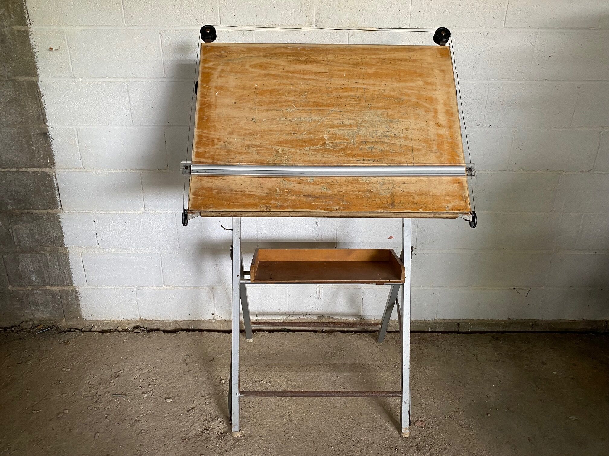 Architect drawing table 50s