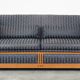Schuitema Art Deco design 2.5 seater sofa with fabric upholstery