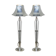 Pair of Art Deco wall sconces by Elsie Roberts and Oswald Milne