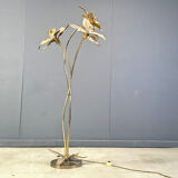 Willy Daro flower floor lamp, 1970s