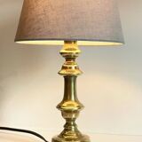 Lamp chic old solid brass candle holder