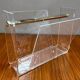 Porte revue david lange plexiglas