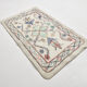 4x6 neutral handmade anatolian turkish rug,	115c192cm
