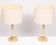 Sölken Leuchten Brass table lamps 1970s Germany