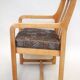 Set of six chairs in oak from the years 1950/1960