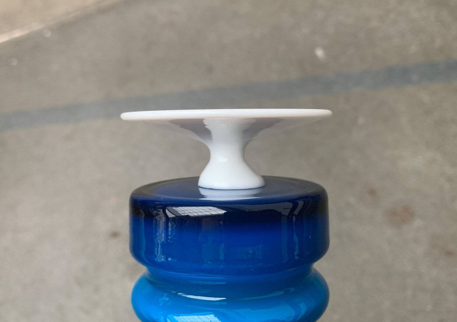 Mid-century German glass vases by Karl Friedrich, 1960s, set of 2.